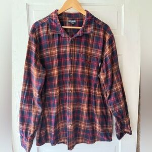 Eddie Bauer Men's Plaid Flannel Shirt